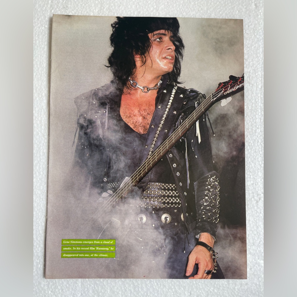 Kiss’s Gene Simmons Pinup
